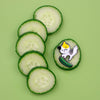 Calico and Cucumber Enamel Pin Set