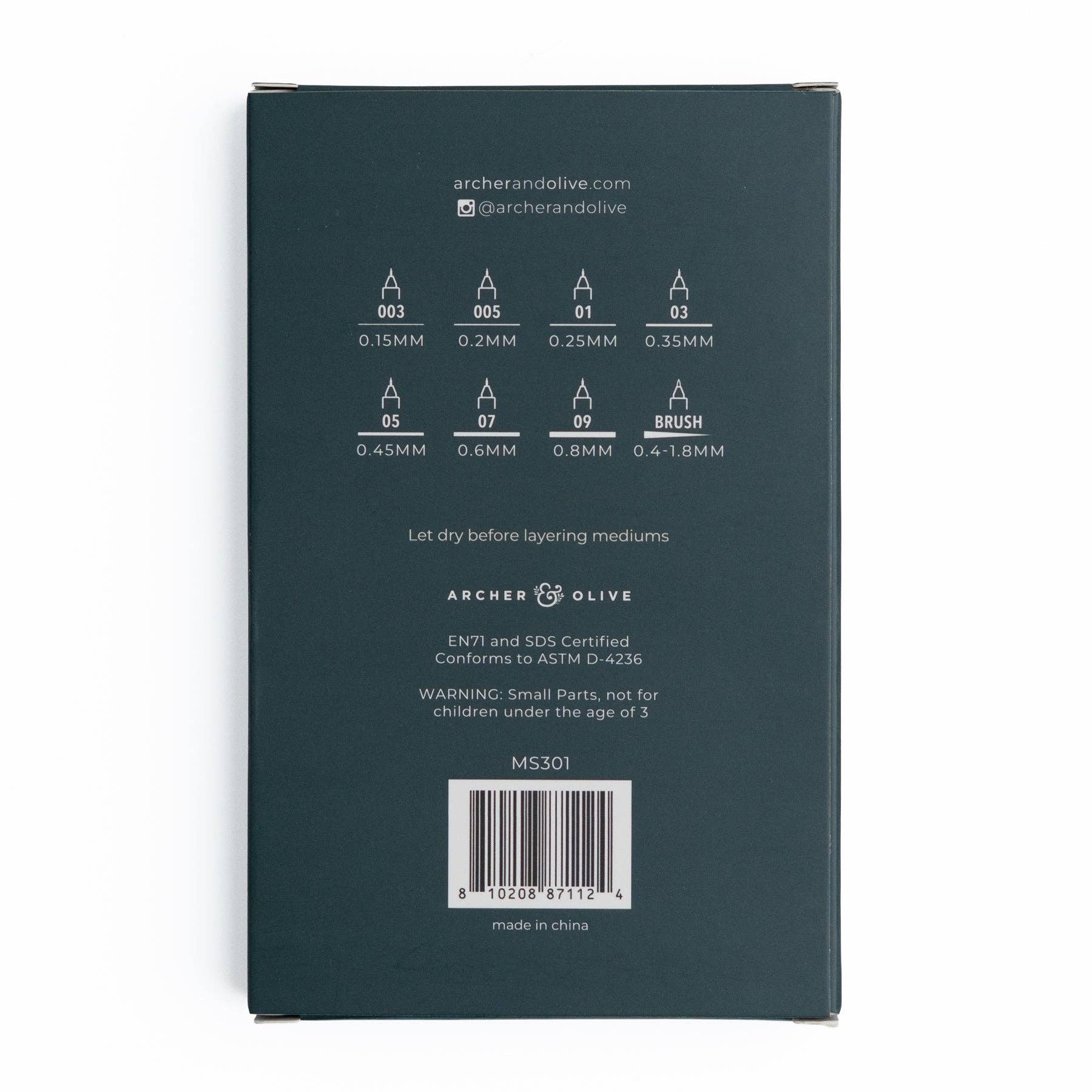 Monograph Pen Set of 8
