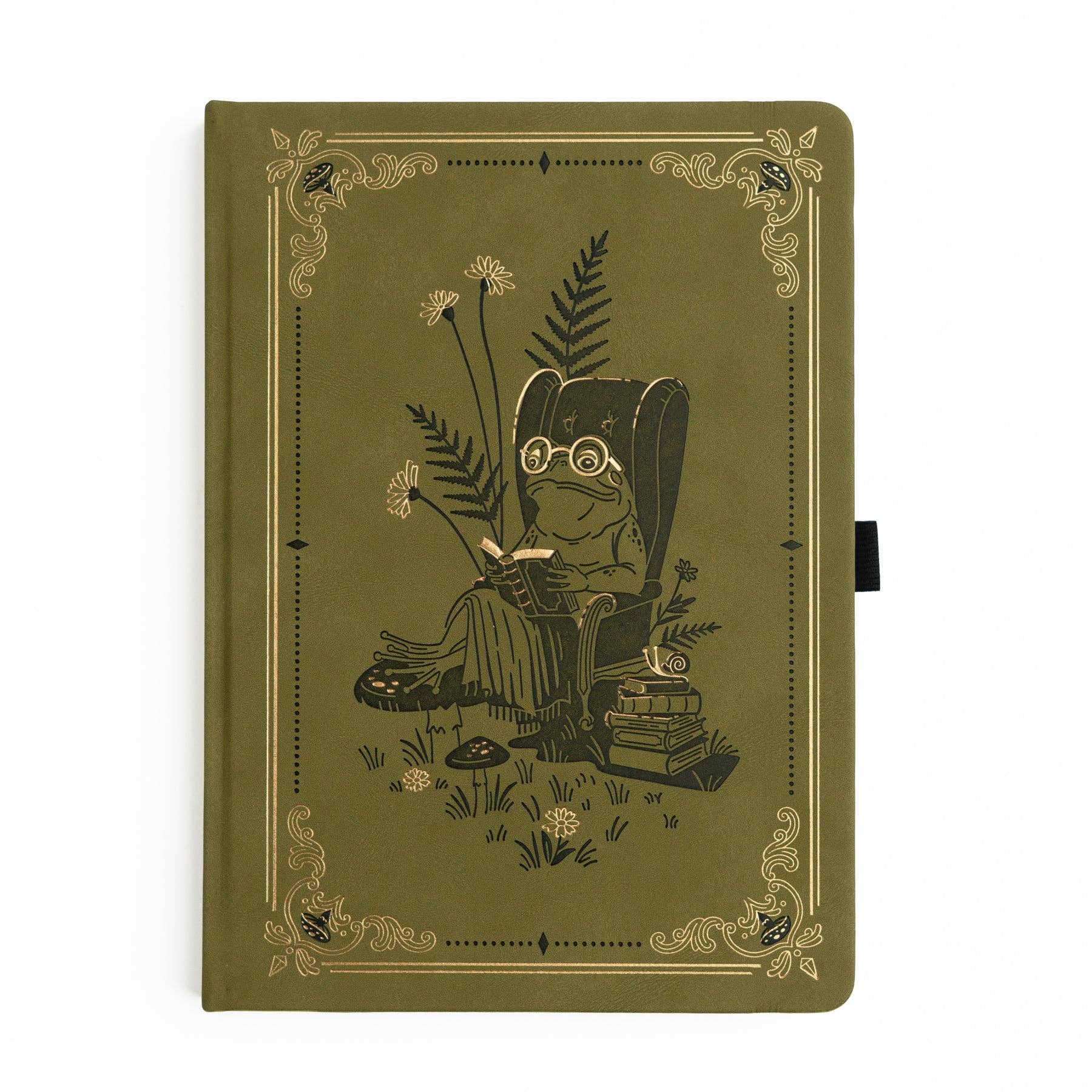 Literary Frog Hardcover Notebook