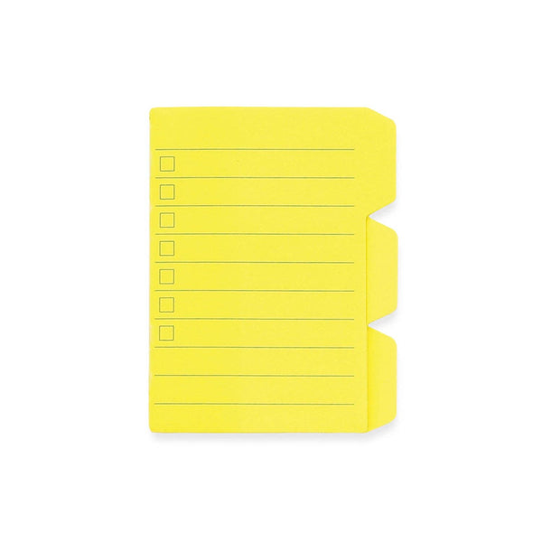Tabbed Sticky Note Pads