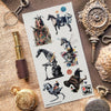 Fantastical Horses Sticker Sheet | @elbetoval