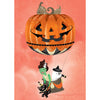 Carried Away Halloween Large Soft Enamel Glitter Pin