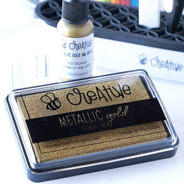 Metallic Gold Pigment Ink Pad