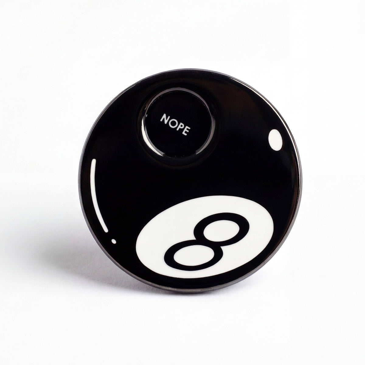 8-Ball Interactive Enamel Pin