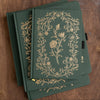 Antique Floral 8x8 Dot Grid Notebook