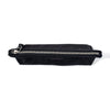 Black Canvas Zippered Pencil Pouch