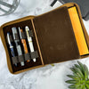 Bomber Brown Grab n' Go Padfolio & Pen Case