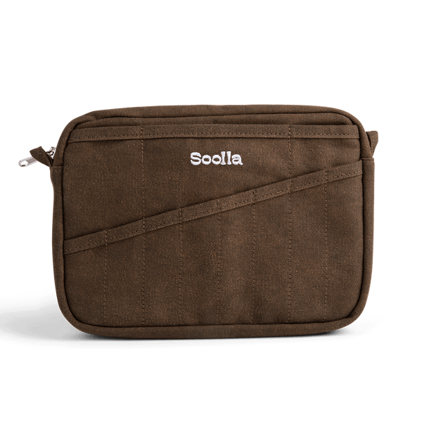 Coffee Bean 20-Pocket Stationery/Artist Pouch