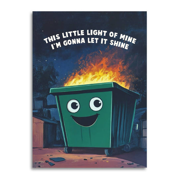 This Little Light of Mine | Funny Encouragement Card