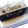 Metallic Gold Pigment Ink Pad