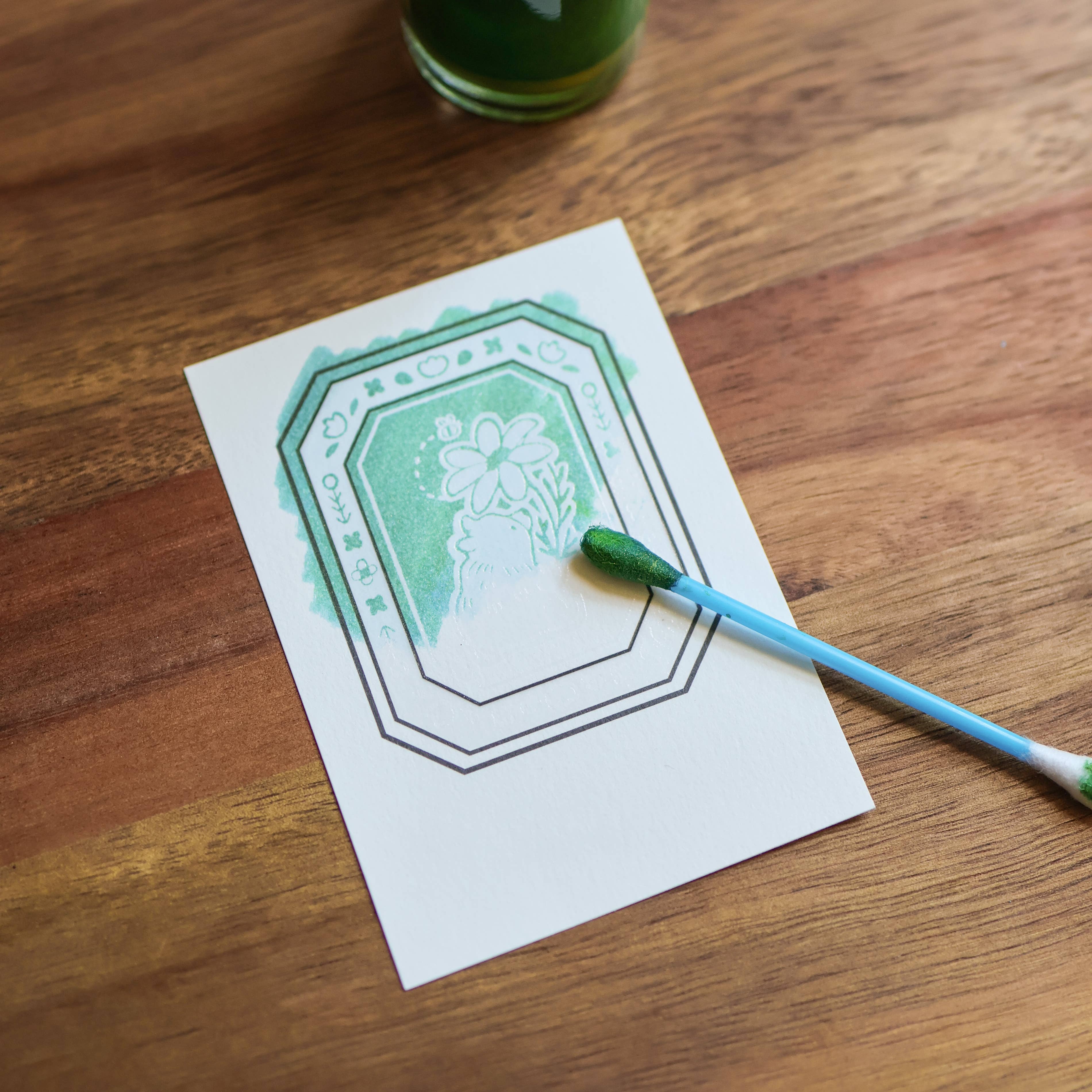 Flower Tales Ink Swatching Cards