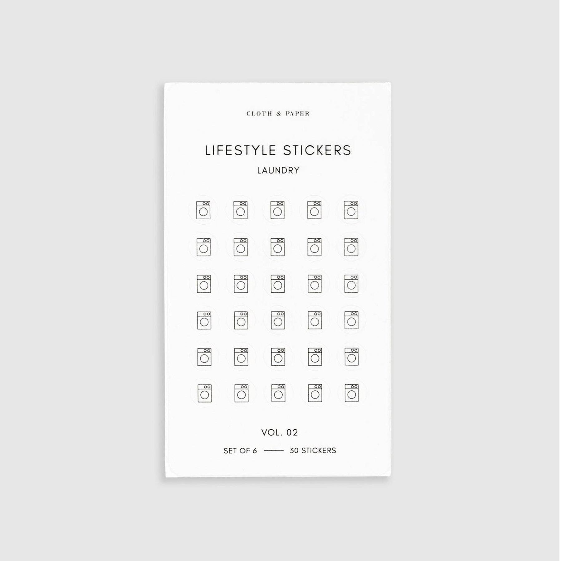 {coming soon!} Lifestyle Transparent Mini Icon Stickers