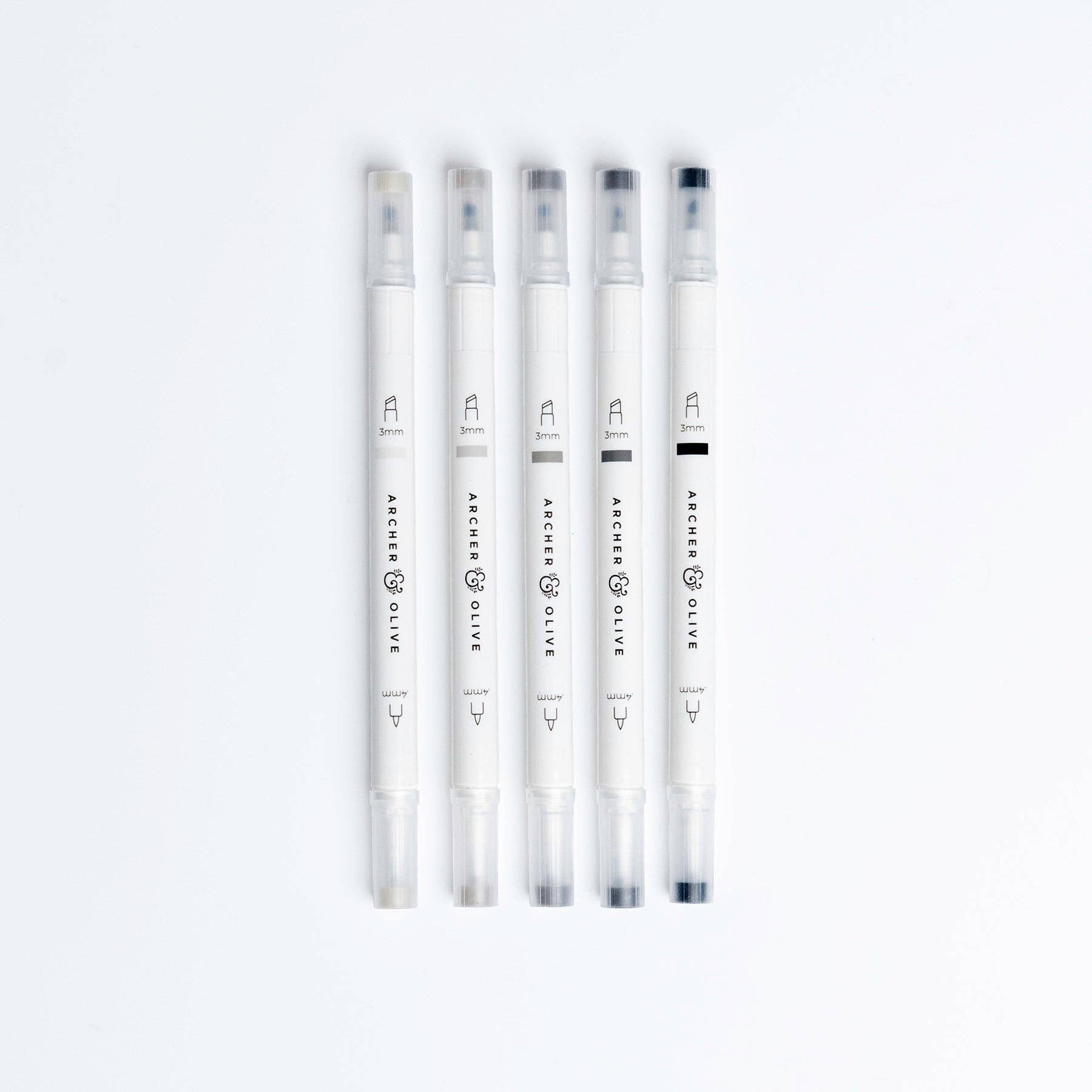 Grayscale Duograph Markers {preorder}