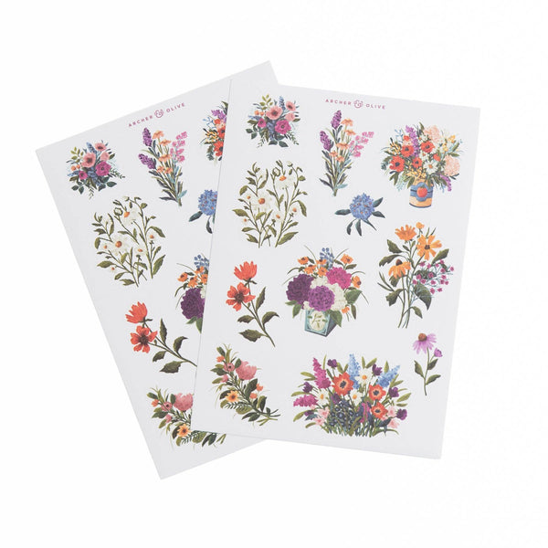 Wildflowers Sticker Sheets