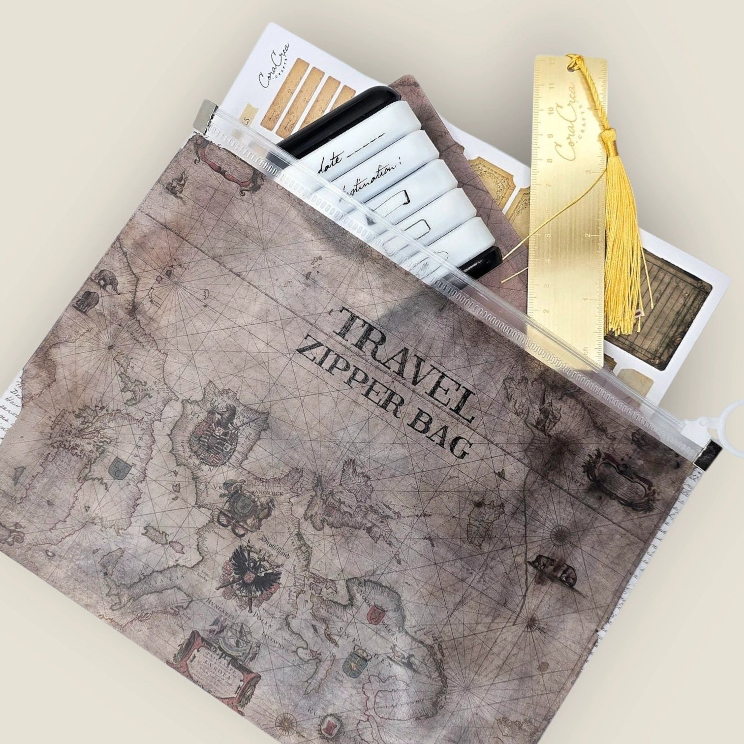 Travel Journal Stationery & Craft Kit