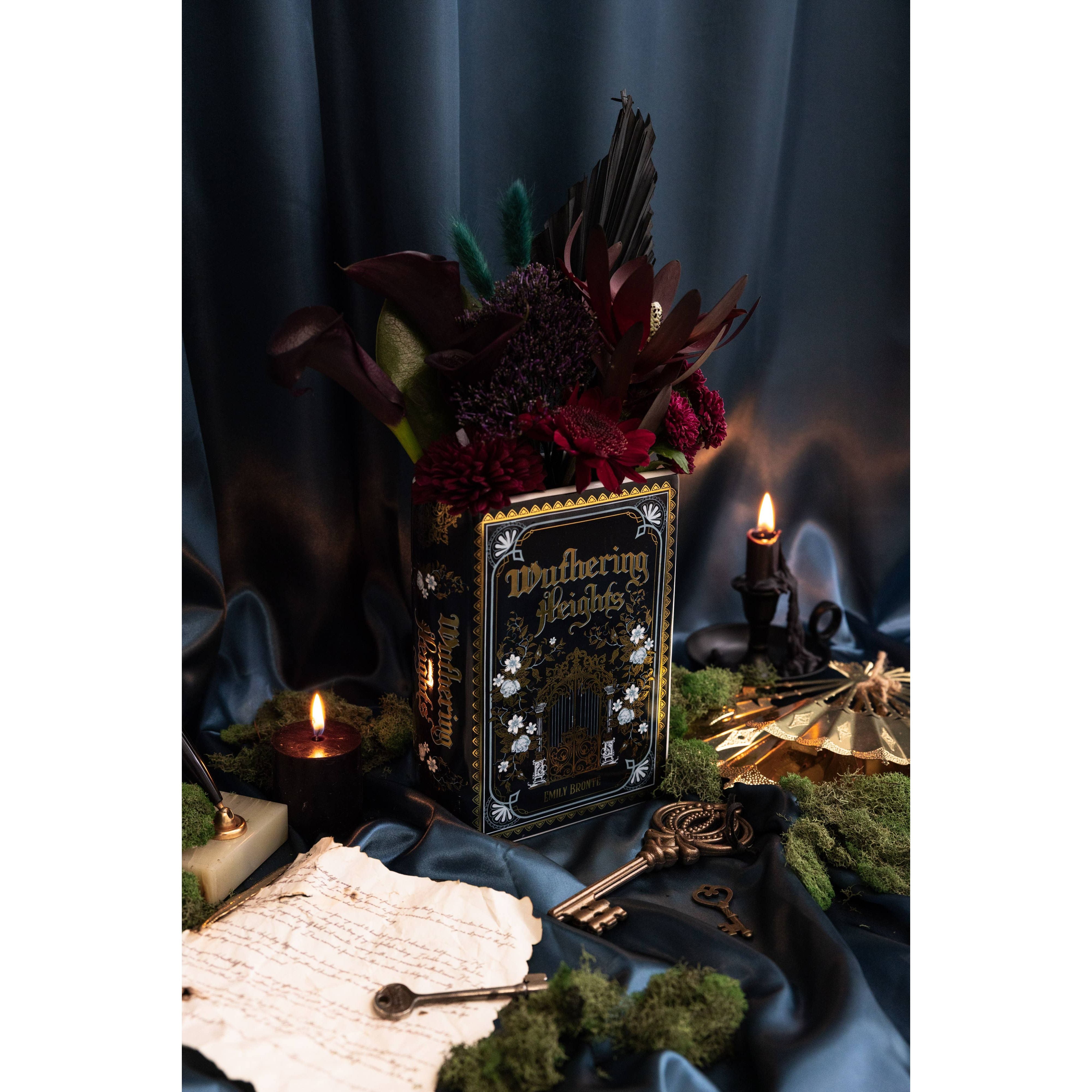 Wuthering Heights Book Vase