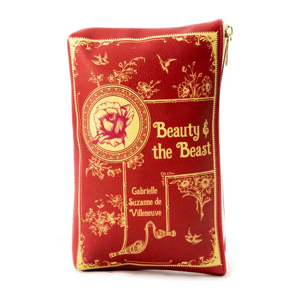 Beauty and The Beast Book Art Zipper Pouch