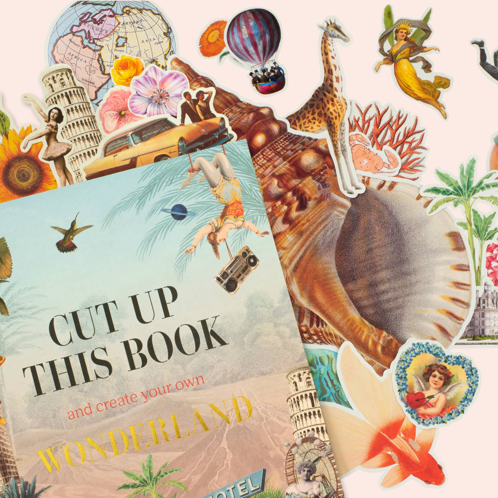 Cut Up This Book and Create Your Own Wonderland: 1,000 Unexpected Images for Collage Artists