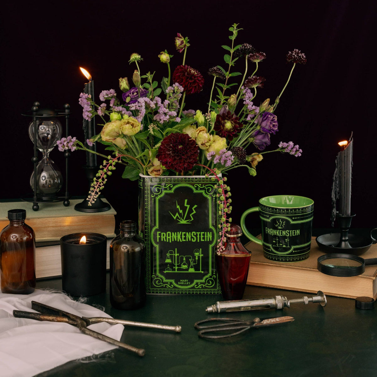 Frankenstein Large Book Vase