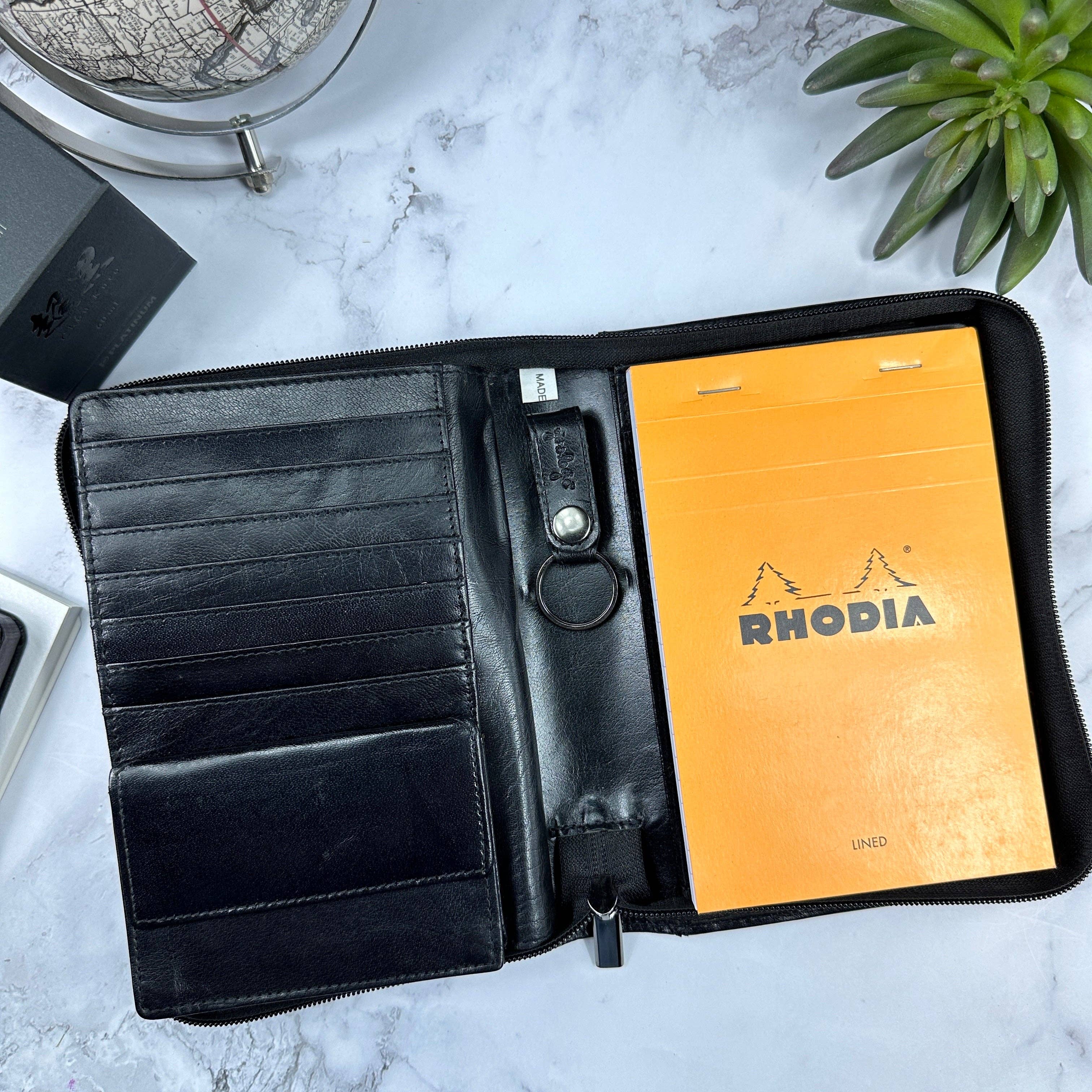 Bomber Brown Grab n' Go Padfolio & Pen Case