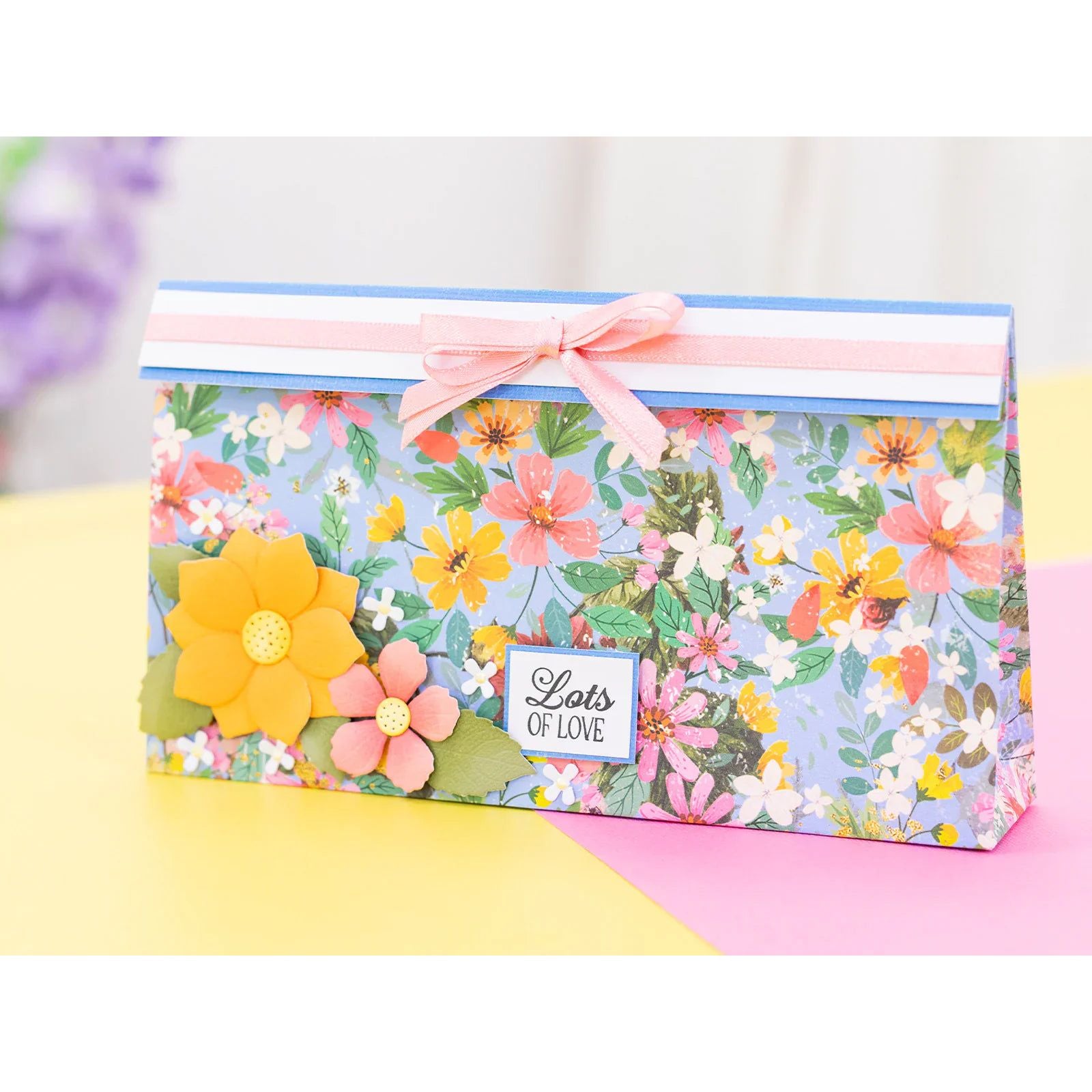 Spring Floral Print 12x12 Double-Sided Paper Pad