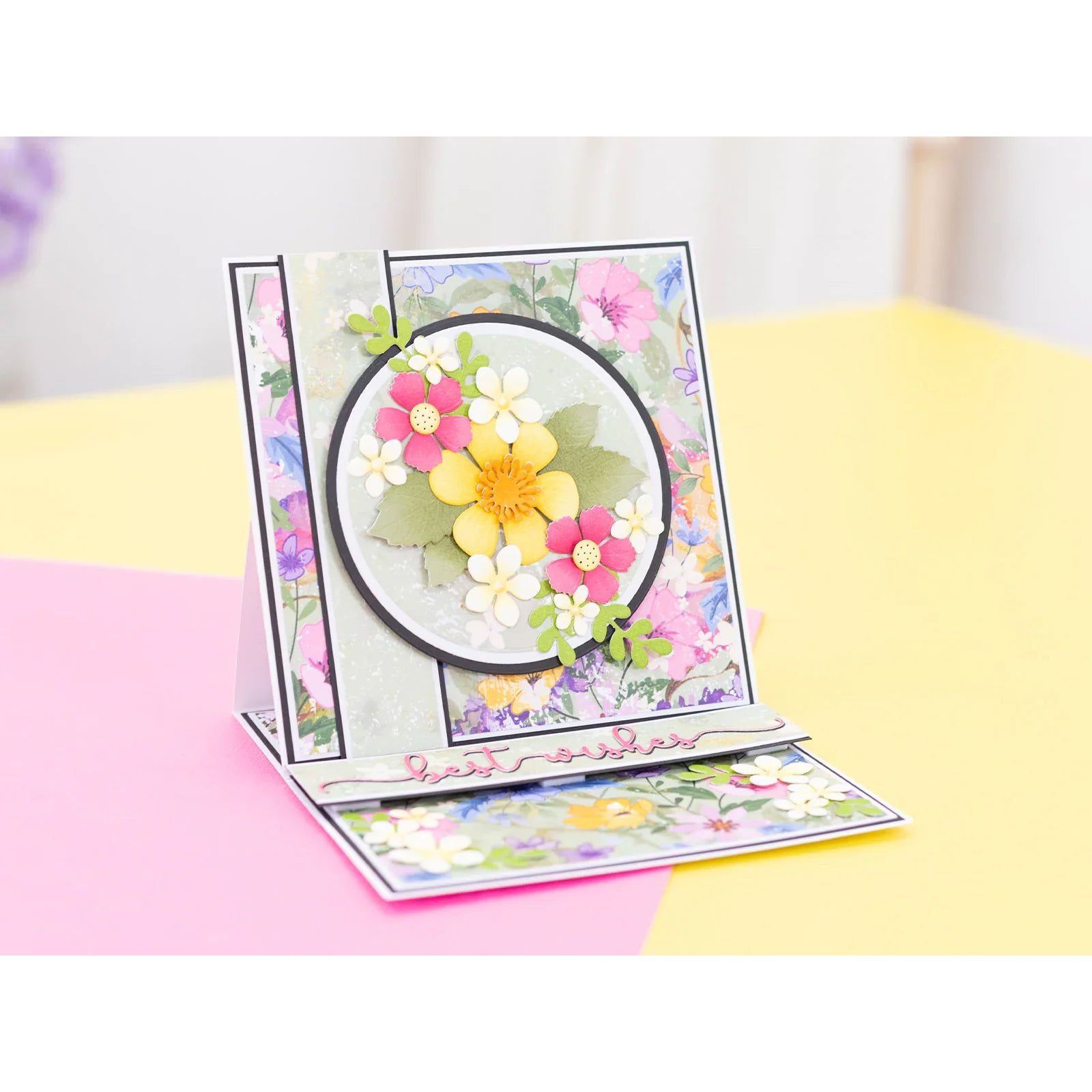 Spring Floral Print 12x12 Double-Sided Paper Pad