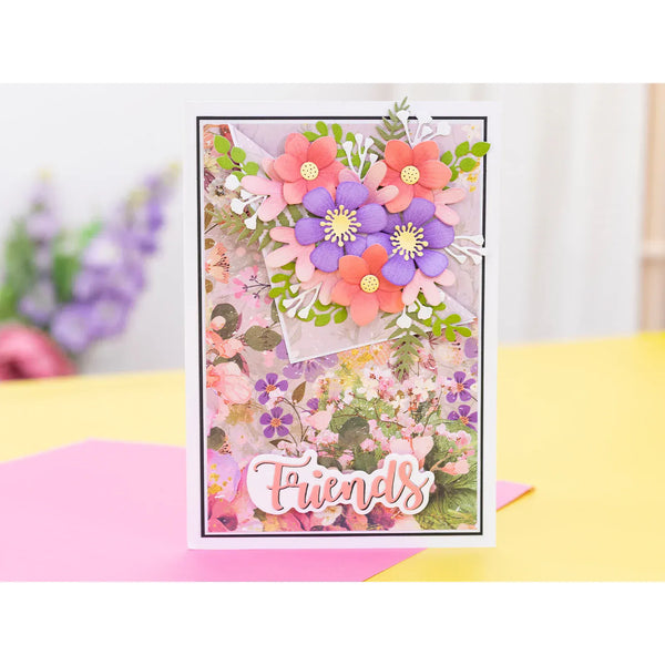 Spring Floral Print 12x12 Double-Sided Paper Pad