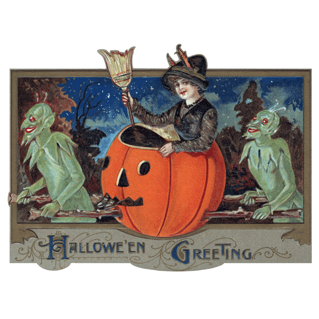 Halloween Labels Sticker Box