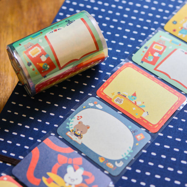 Journal and Craft Paper Roll Labels