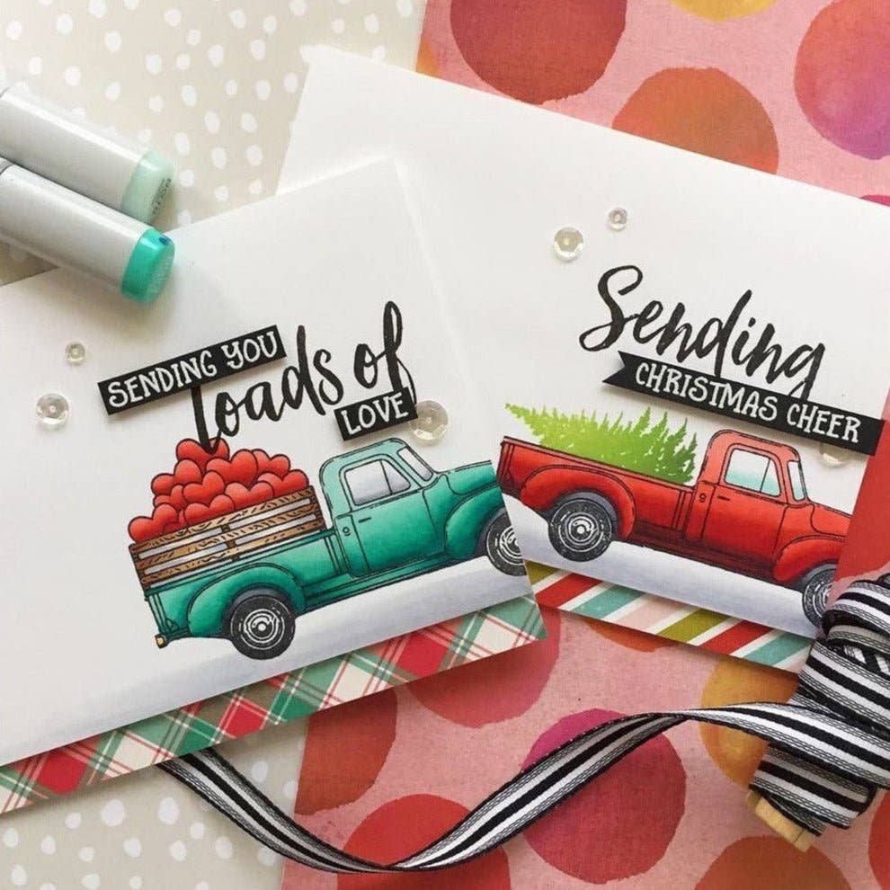 Little Pickup 4x6 Clear Stamp Set