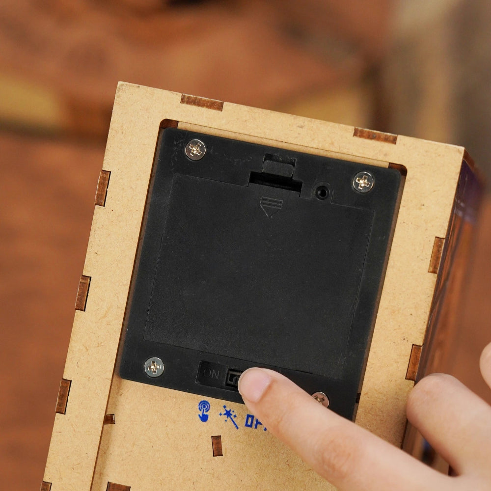 Magical Library Diorama Book Nook Kit w/ Magic Wand