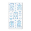 Antique Mailboxes Sticker Sheet