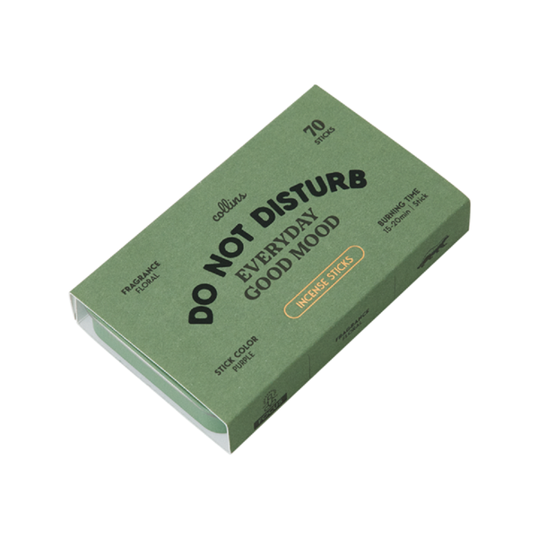 Do Not Disturb Incense 70pk in Metal Case/Burning Tray