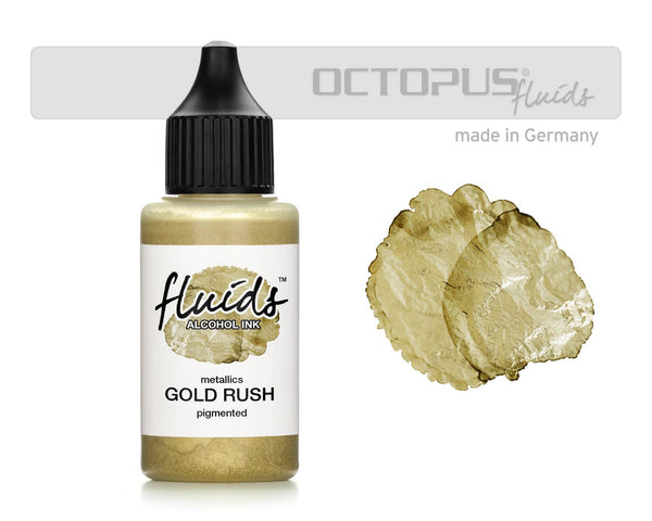 Gold Rush Alcohol Ink