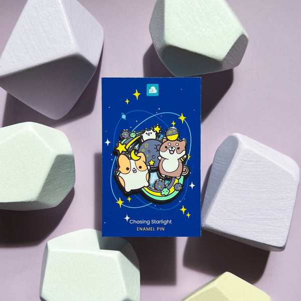 Chasing Starlight Enamel Pin