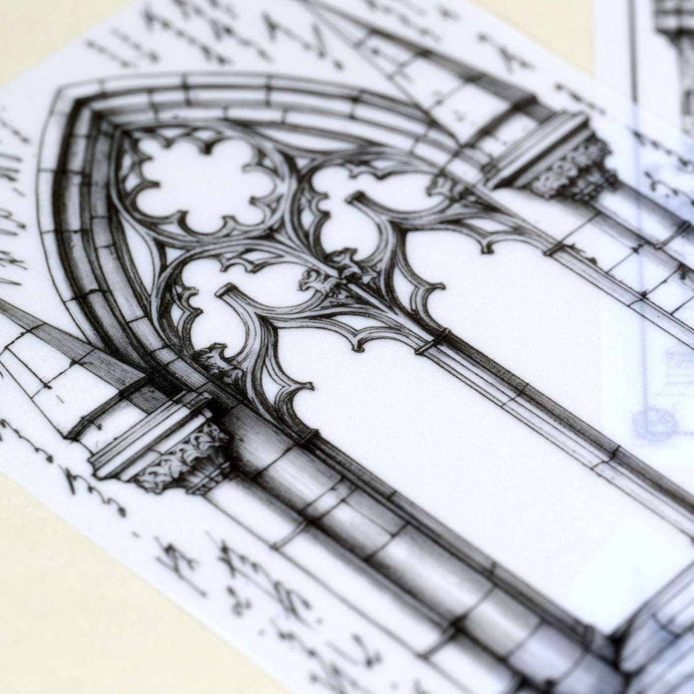 Medieval Architecture A6 Vellum Set