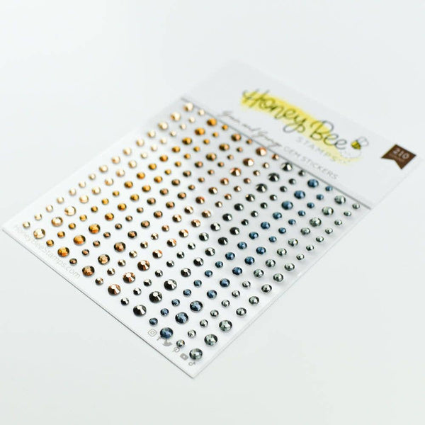 Grain & Grunge Adhesive Gems