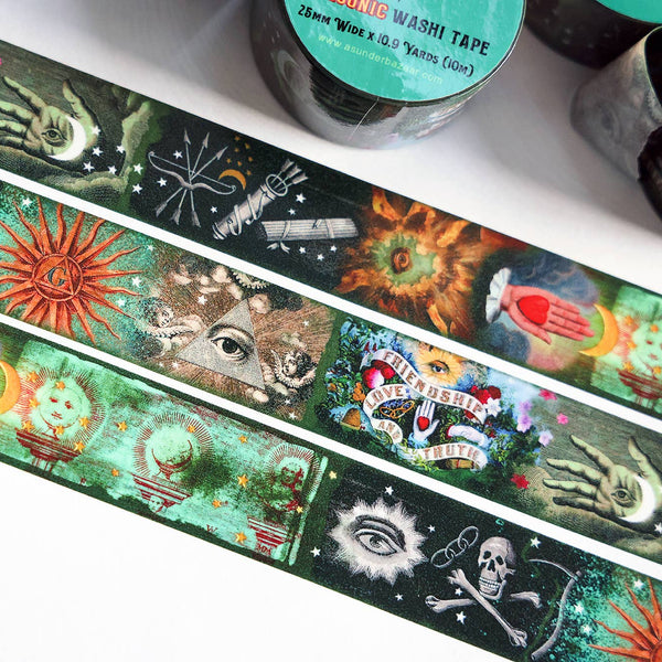Masonic Art PET Washi Tape