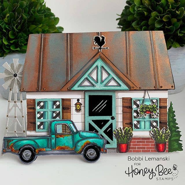 Little Pickup 4x6 Clear Stamp Set