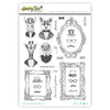 Dapper Decor 6x8 Rubber Cling Stamp Set