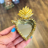 Glass Sacred Heart Boxes