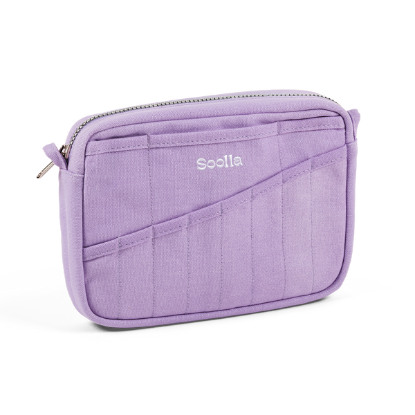 Lilac Love 20-Pocket Stationery/Artist Pouch