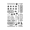 Retro Game Clear Stamps | Ralph Tyndall