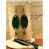 Bitin’ List Earrings | Vintage Rabies Vaccination Dog Tag