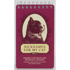 Nicknames For Cat Spiral Pocket Notepad