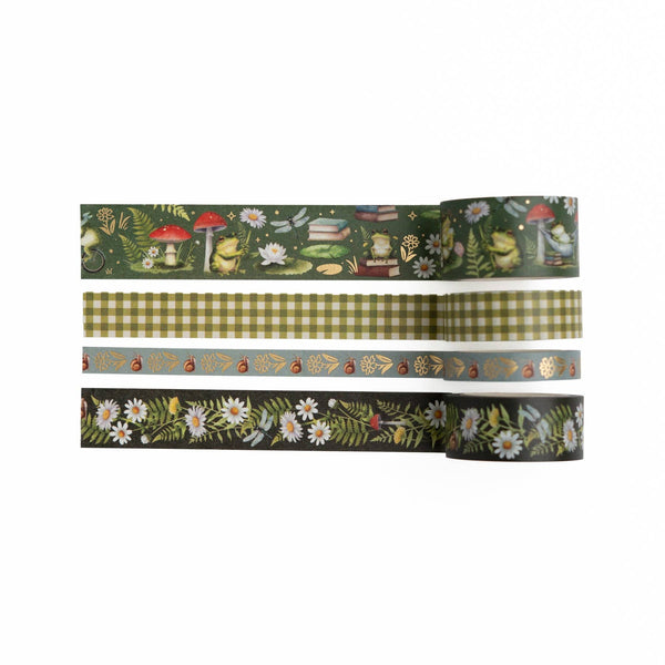 Literary Frog Washi Tape Set