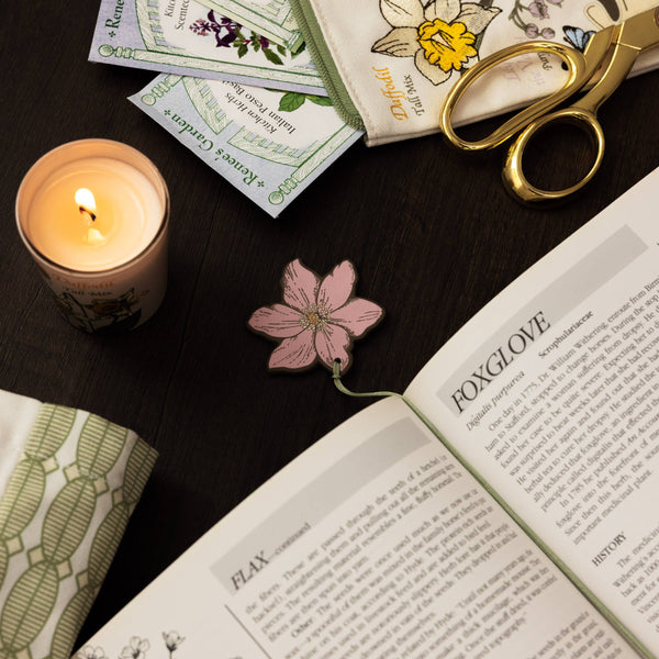 Wildflowers Tassel Bookmark Set