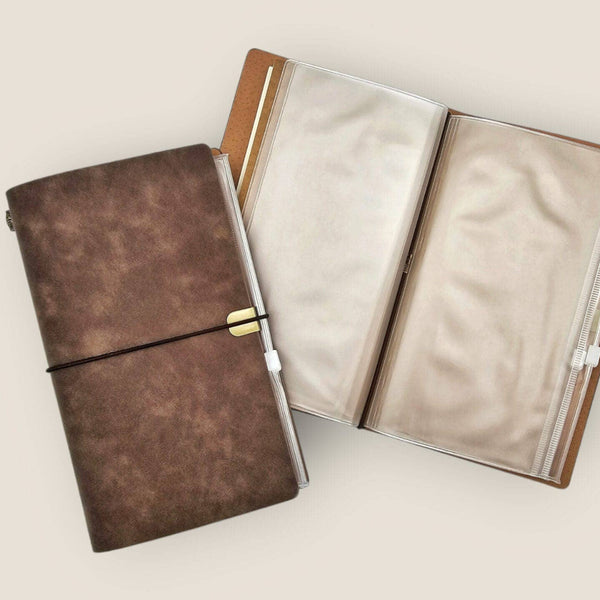 {coming soon!} Vegan Leather Travel Notebook