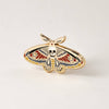 Death's Head Hawkmoth Enamel Pin