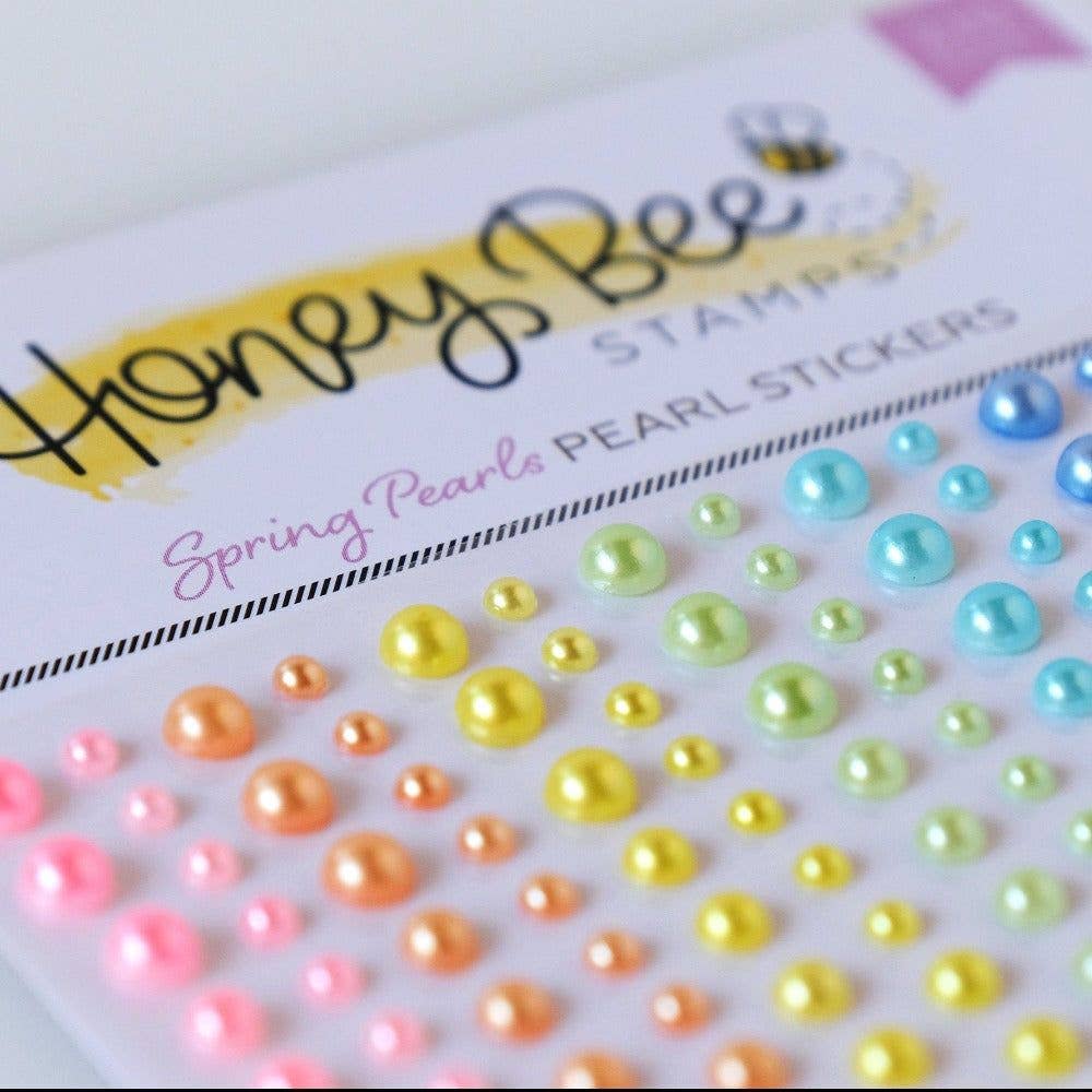 Spring Adhesive Pearls